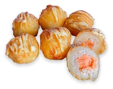 Рисовые шарики с лососем