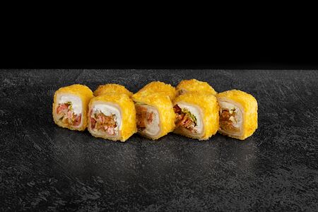 Фреш-ролл с лососем