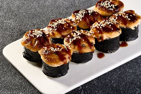 Ролл Запеченные мидии