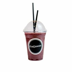 Смузи Клубника-черника на молоке