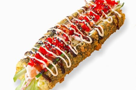 Битдог с креветкой и крабом