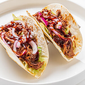 Такос с рваной говядиной