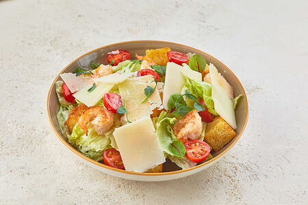 Цезарь с креветками