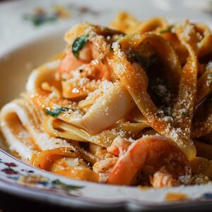 Креветки & Кальмар