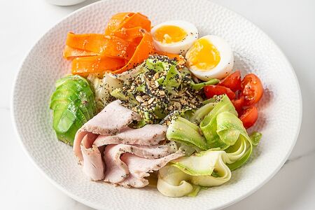 Завтрак боул с индейкой