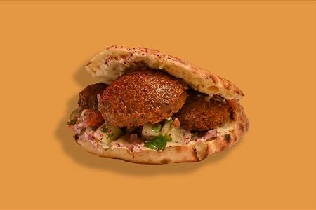 Питаки с фалафелем