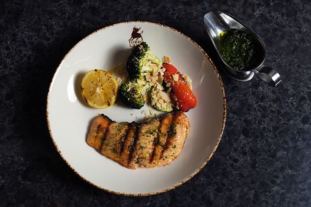 Стейк из арктической форели