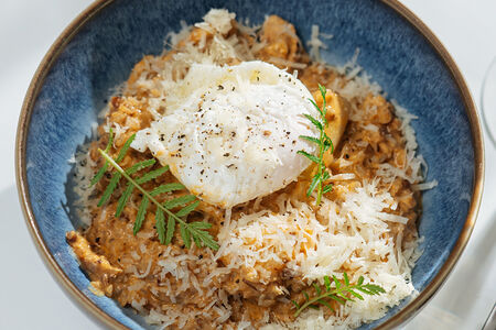 Гречневая каша с морепродуктами