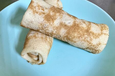 Блинчик с яблоком