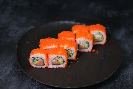 Калифорния с лососем