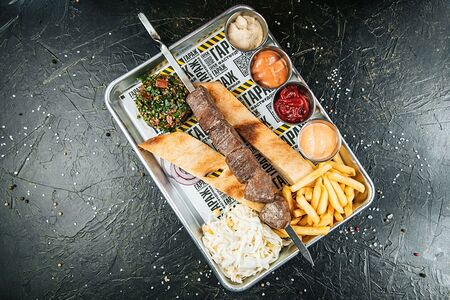 Шашлык из говядины Гараж