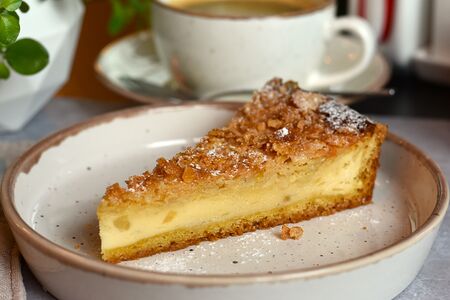 Пирог Груша-рикотта