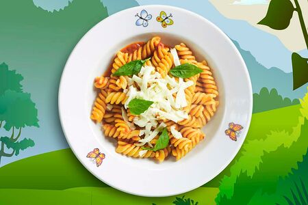 Фузилли в томатном соусе