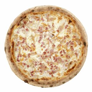 Пицца Карбонара.