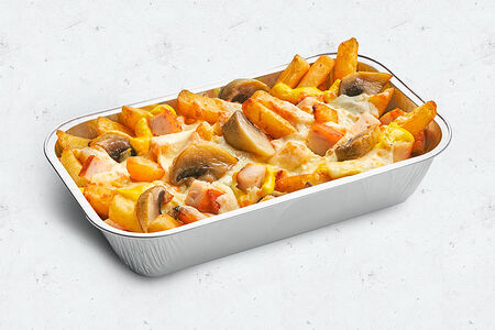 Cheesy fries Жюльен