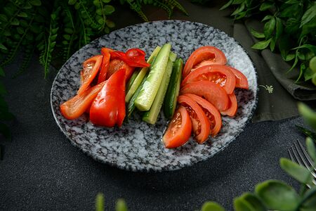 Свежие овощи