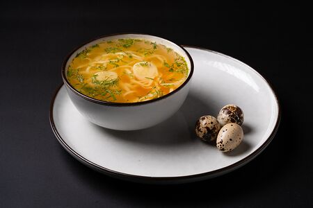 Суп-лапша с курицей