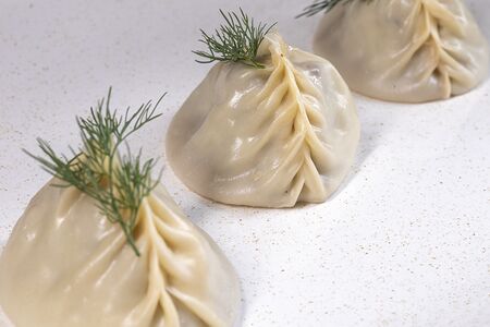 Манты с бараниной