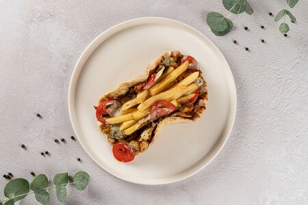 Гирос с курицей