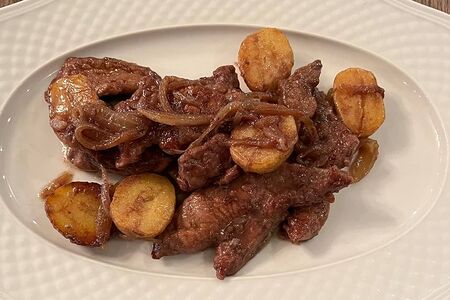 Печень по-венециански