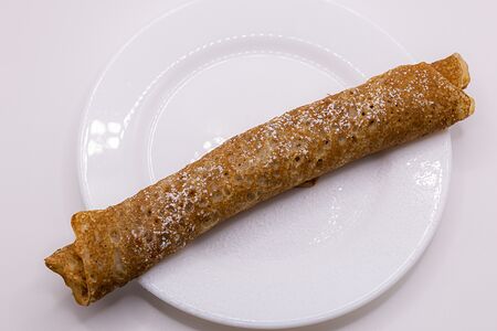 Блинчик с вареной сгущенкой