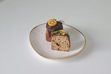 Мини-кекс Апельсин-шоколад без сахара и лактозы