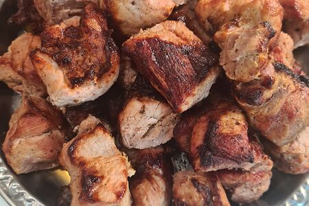 Шашлык из свинины запечённый 