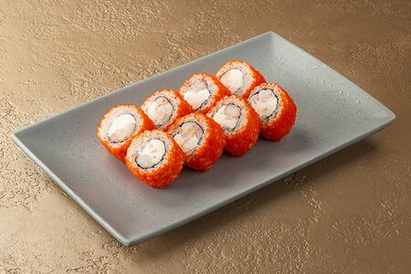 Эби ролл с тигровыми креветками