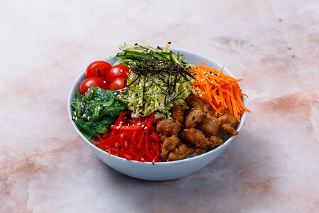 Поке с курицей