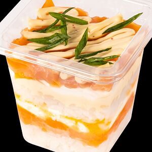 Трайфл с форелью