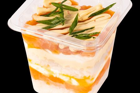 Трайфл с форелью