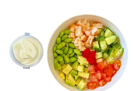 Поке с креветкой