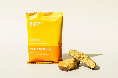 Печенье протеиновое с манго и шоколадом Cl, 40 гр