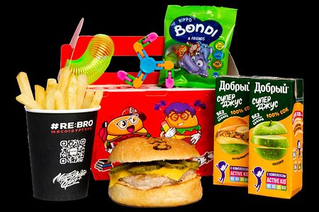 Детское комбо с бургером