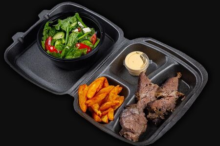 Комбо с мраморной говядиной