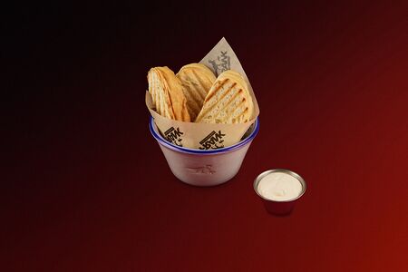 Хрустящая чиабатта с кукурузным кремом