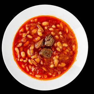 Фасоль с мясом 