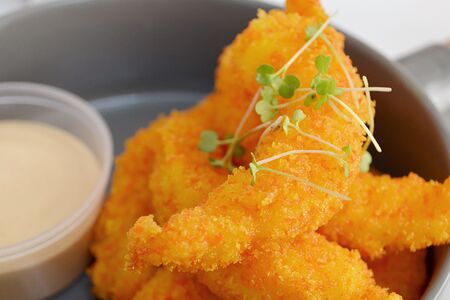 Креветки темпура 