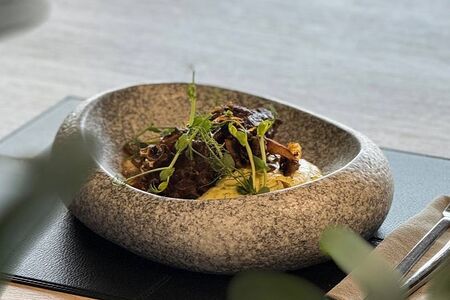 Говяжьи щечки с пюре