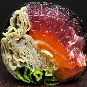 Тунец с тамаго без риса