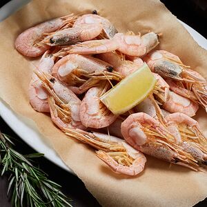 Креветки отварные