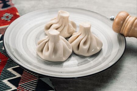 Хинкали с бараниной