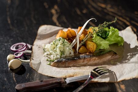 Сельдь по домашнему