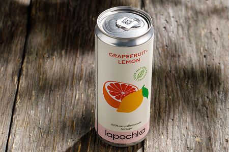 Лимонад Lapochka со вкусом грейпфрута и лимона
