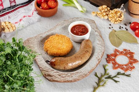 Колбаса домашняя мясная