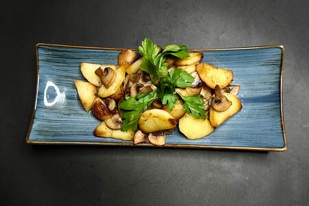 Картофель с грибами