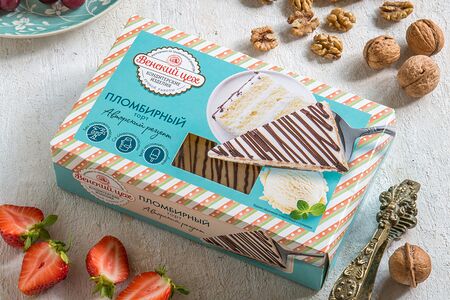 Торт бисквитный Пломбирный