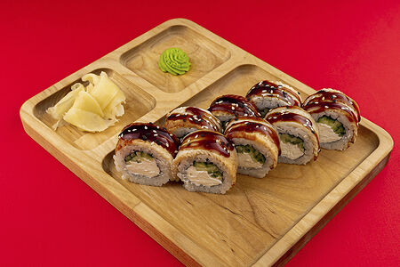 Ролл Филадельфия с угрем