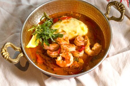 Креветки по-сицилийски