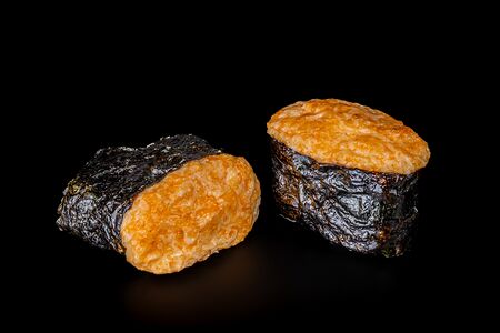 Запеченные гунканы с креветкой